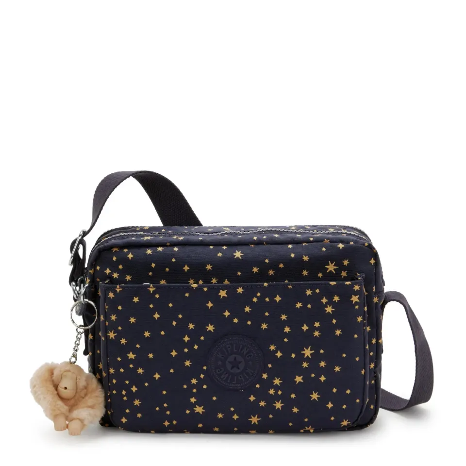 Kipling Abanu M crossbody tas Ultimate Stars – 2 vakken