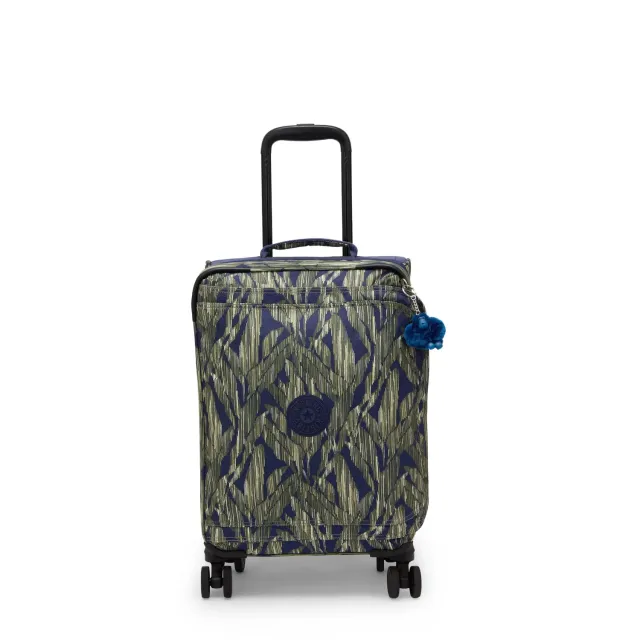 Kipling Spontaneous S koffer Klein Striped Grasses gestreept