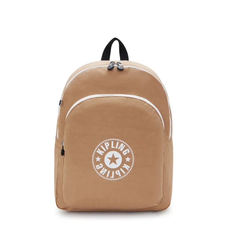 Kipling Curtis L rugzak Early Tan groot 15 inch