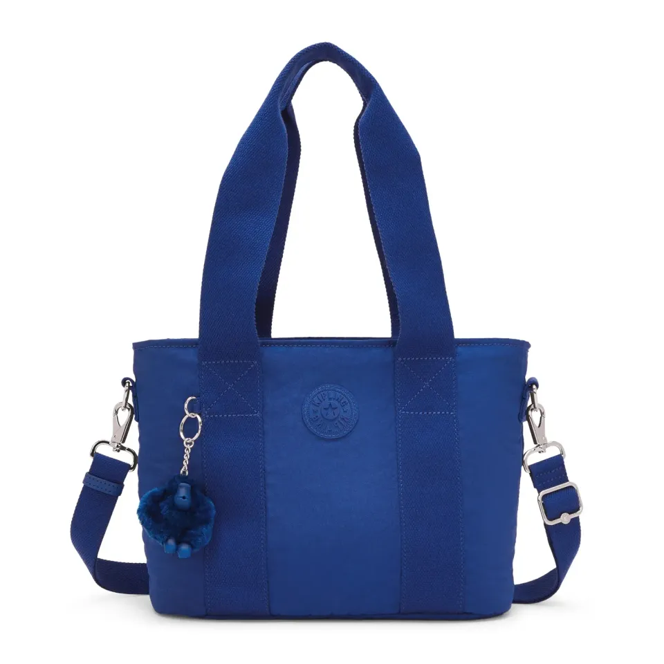 Kipling Minta M Up Shopper Blazing Blue Medium