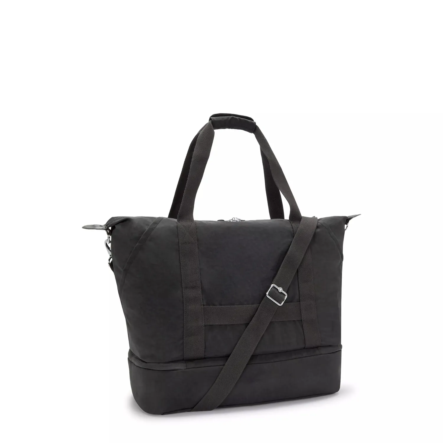 Kipling Art M Weekender reistas Black Noir Groot verstelbaar