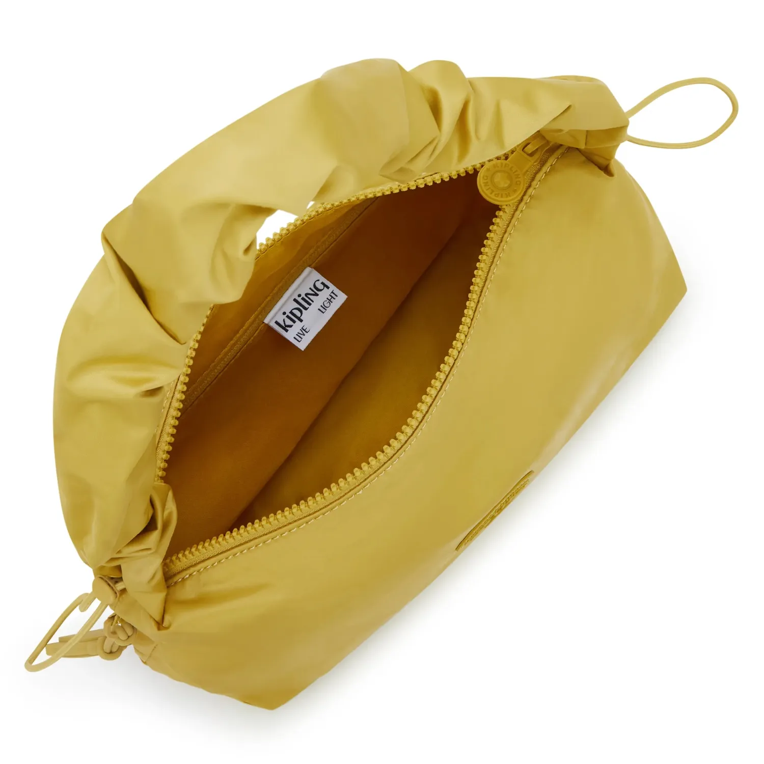 Kipling Eleni M schoudertas Daisy Yellow medium geel