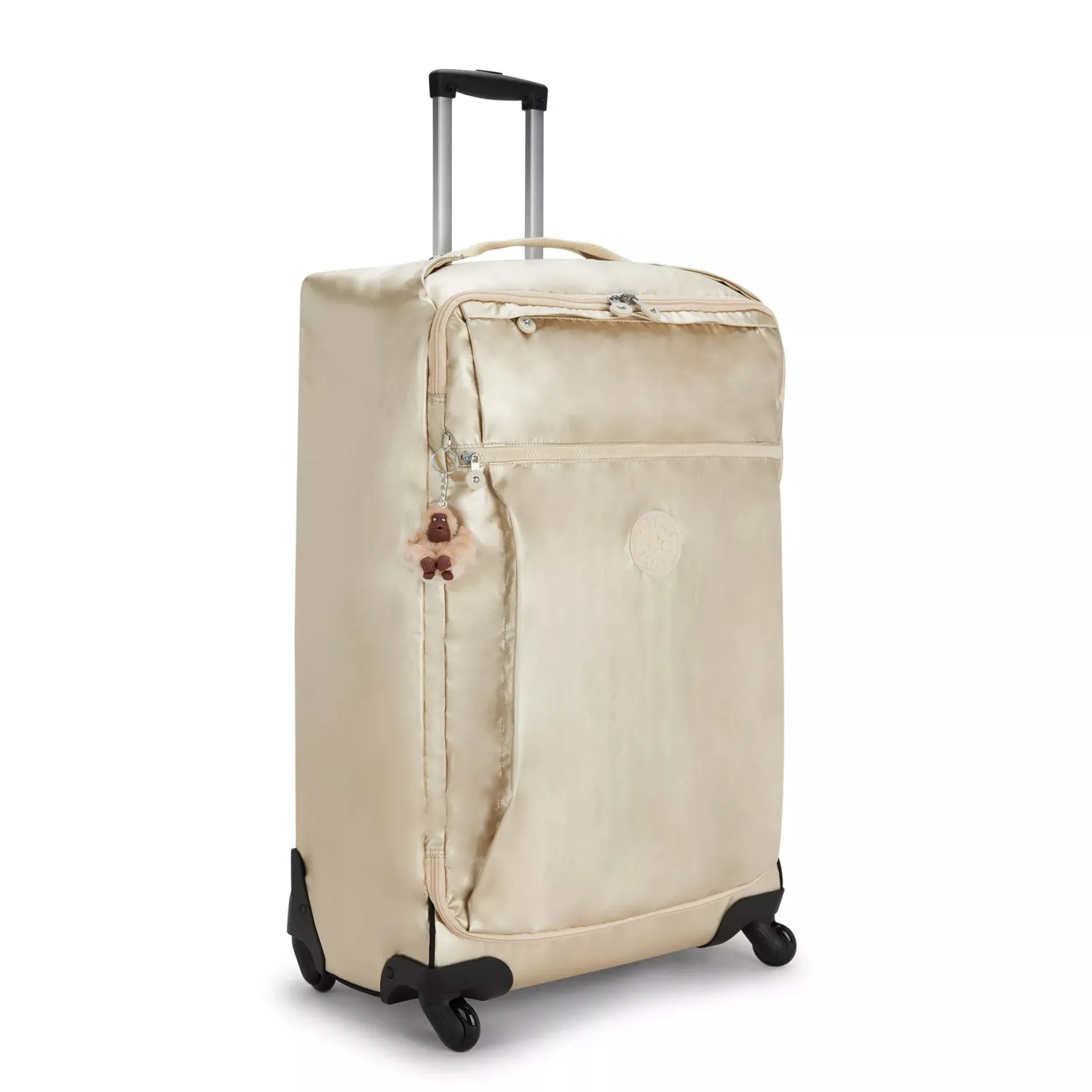 Kipling Darcey L reiskoffer Groot Starry Gold Metallic 4 wielen