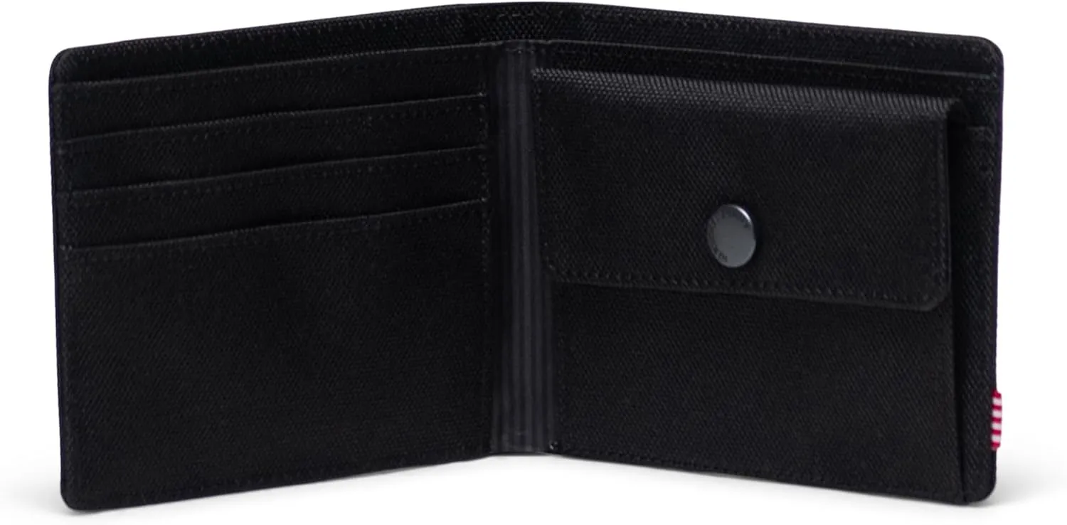 Herschel Roy portemonnee Black Tonal RFID polyester