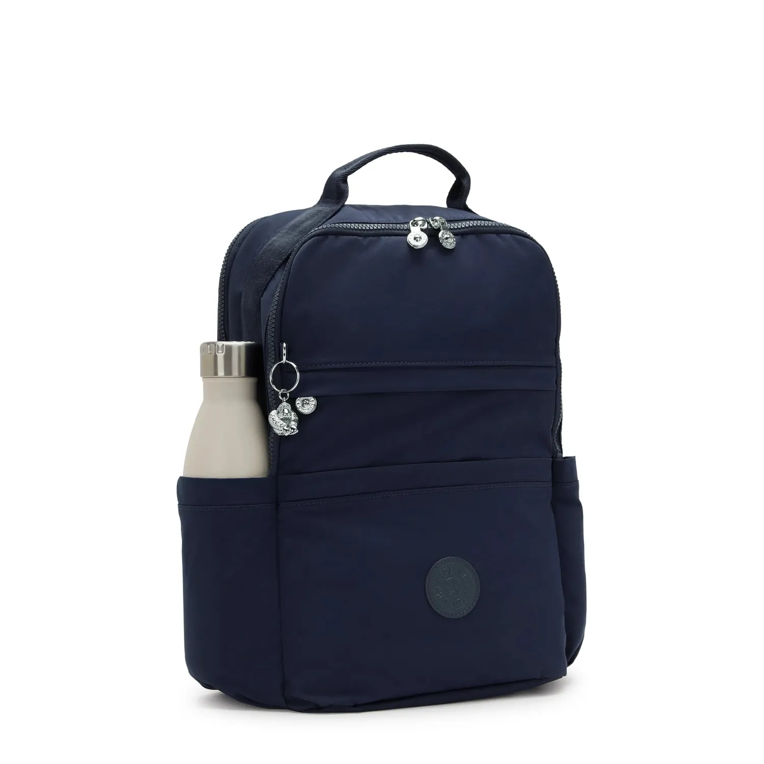 Kipling Biana rugzak Groot Infinite Blue met laptopvak
