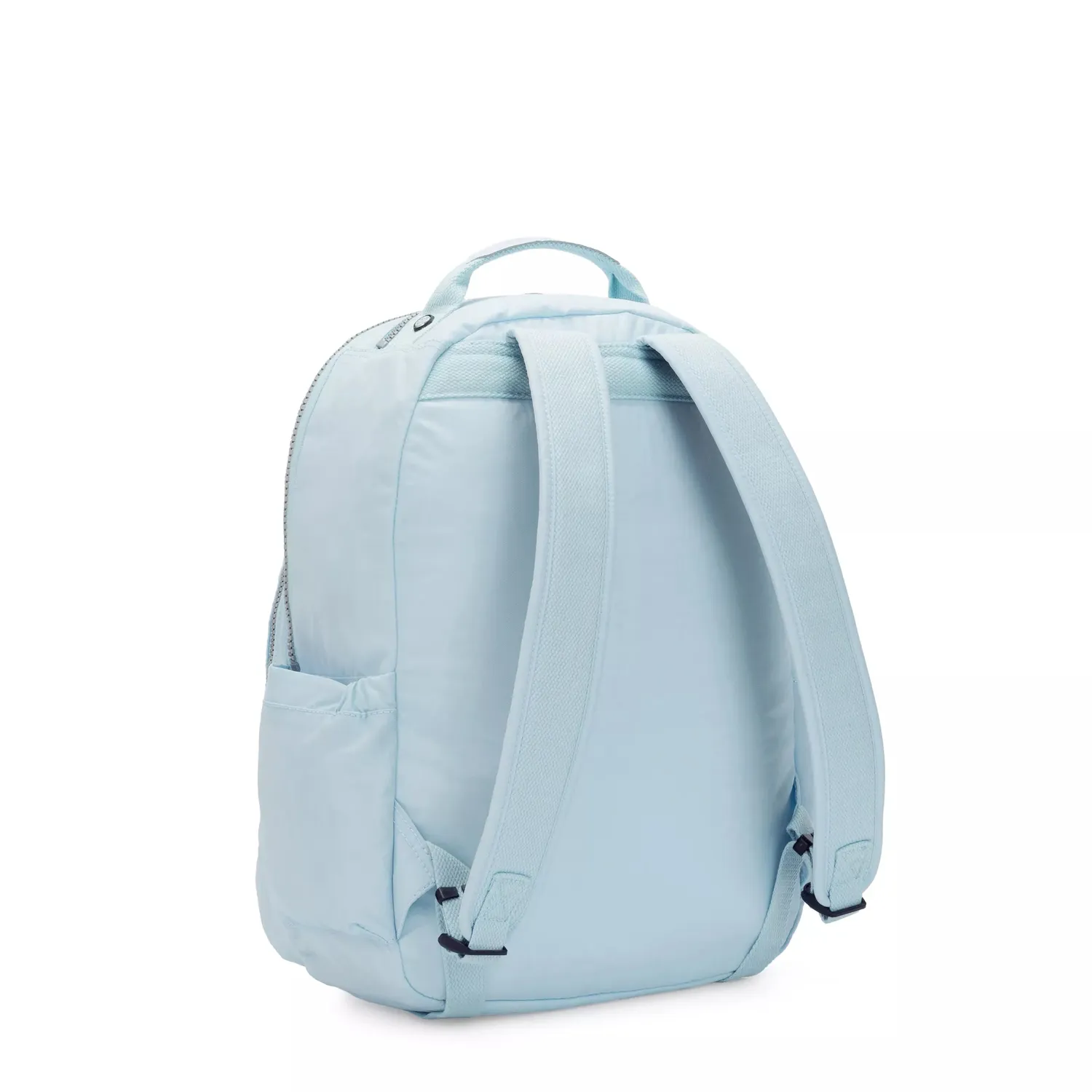 Kipling Seoul rugzak Groot Bridal Blue met 15 inch vak
