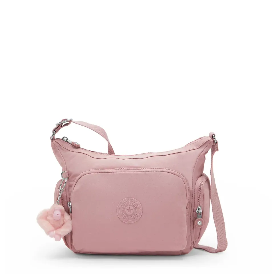 Kipling Gabb S crossbodytas Smoky Blush medium roze