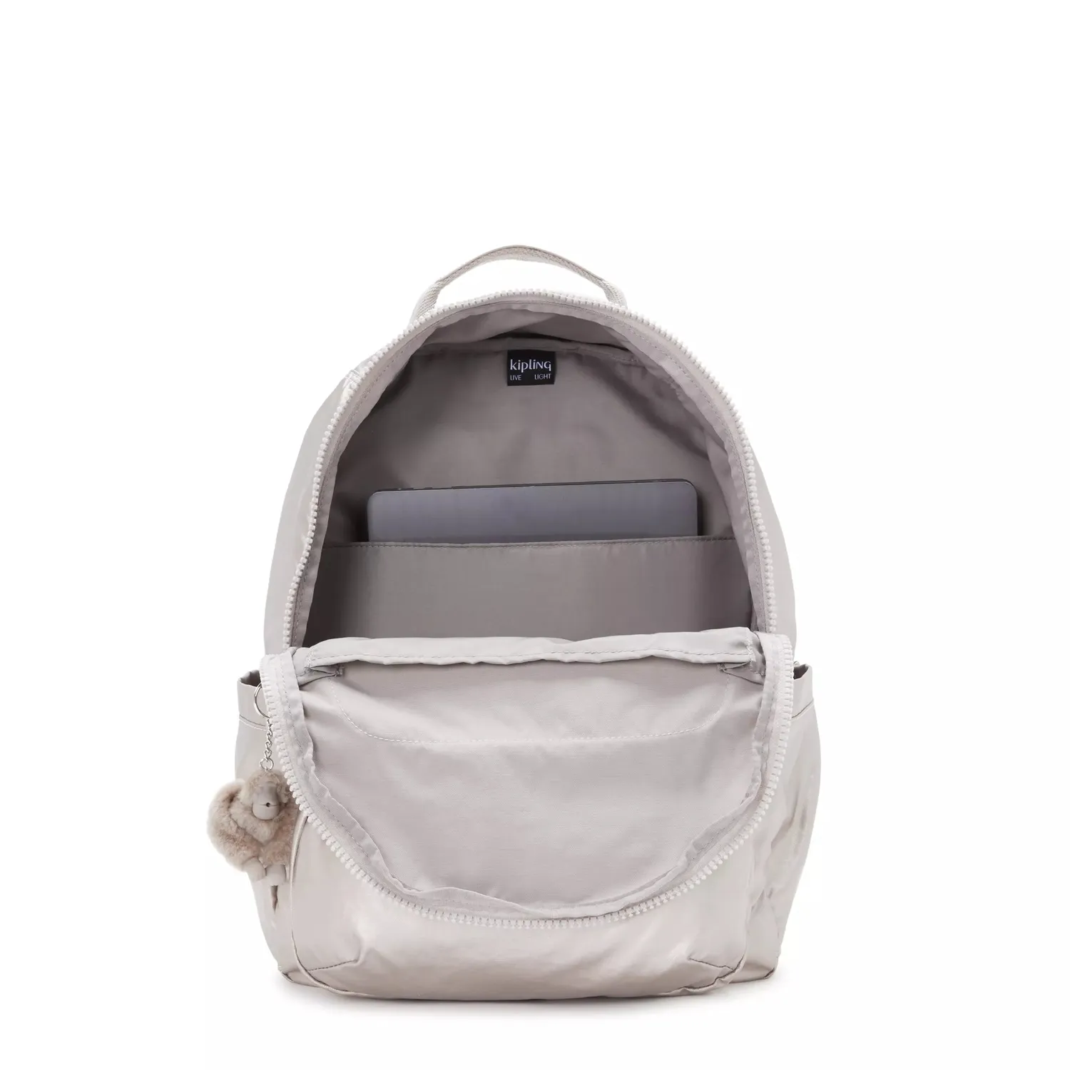 Kipling Seoul rugzak groot Metallic Glow 15 inch laptopvak