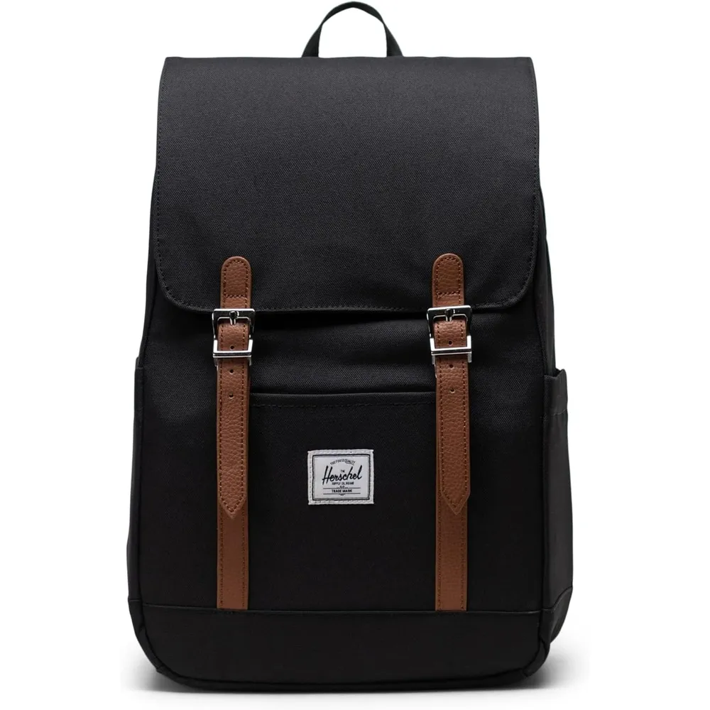 Herschel Retreat rugzak 23L zwart met laptopvak