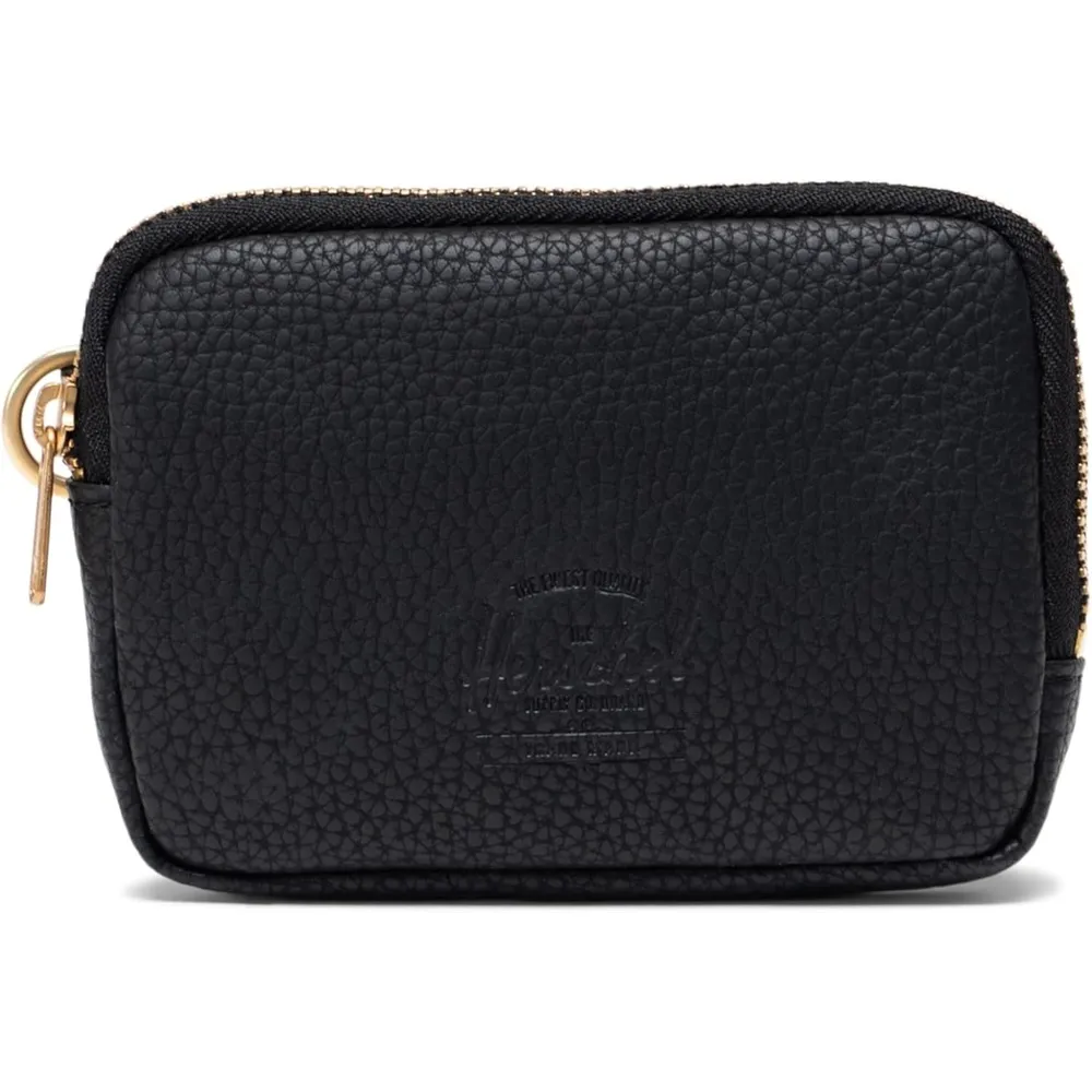 Herschel Milan toilettas zwart vegan leer