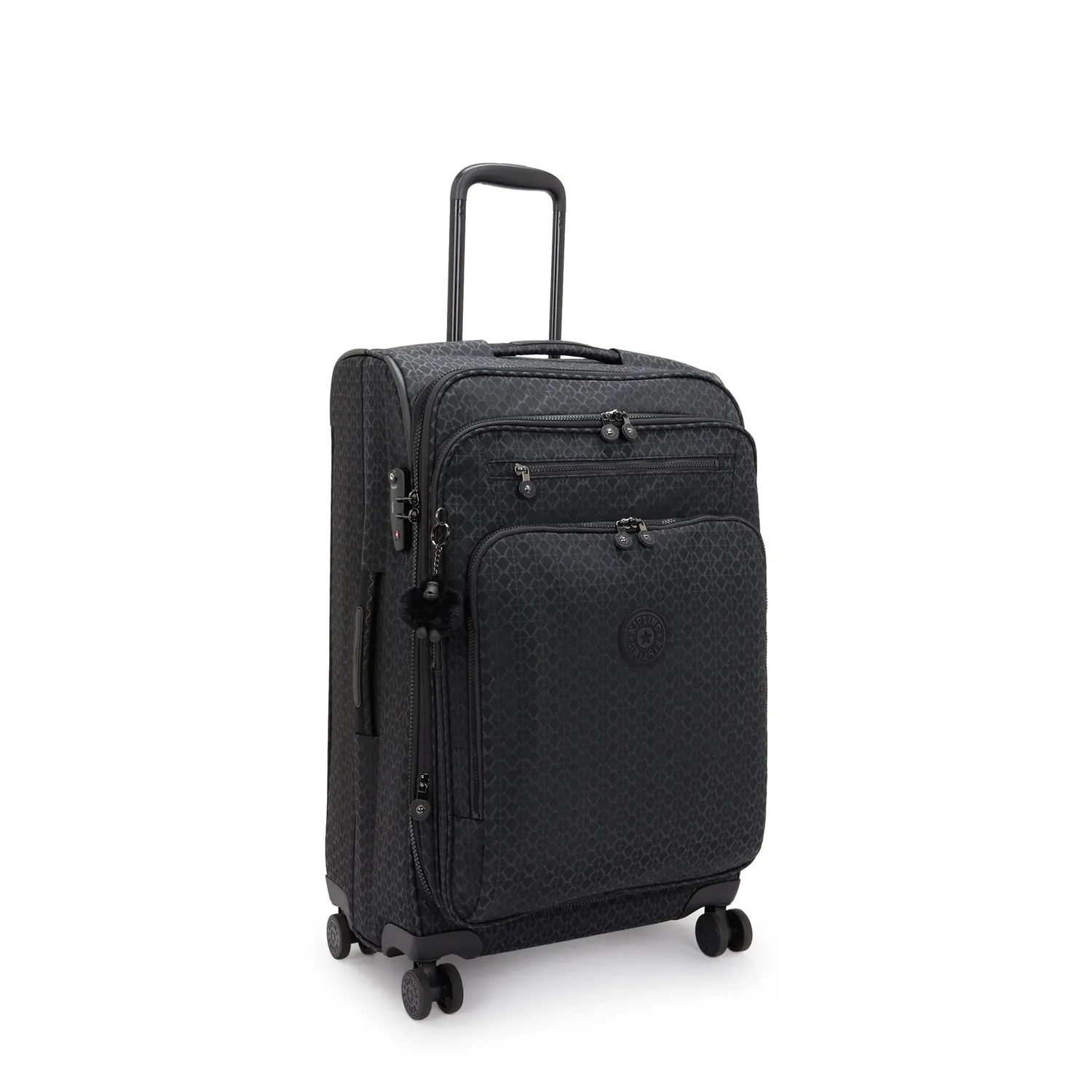 Kipling New Youri Spin M koffer medium Signature Emb