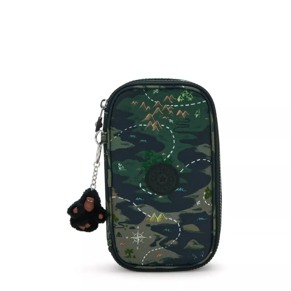 Kipling 50 Pens pennenzak Camo Treasure medium waterafstotend