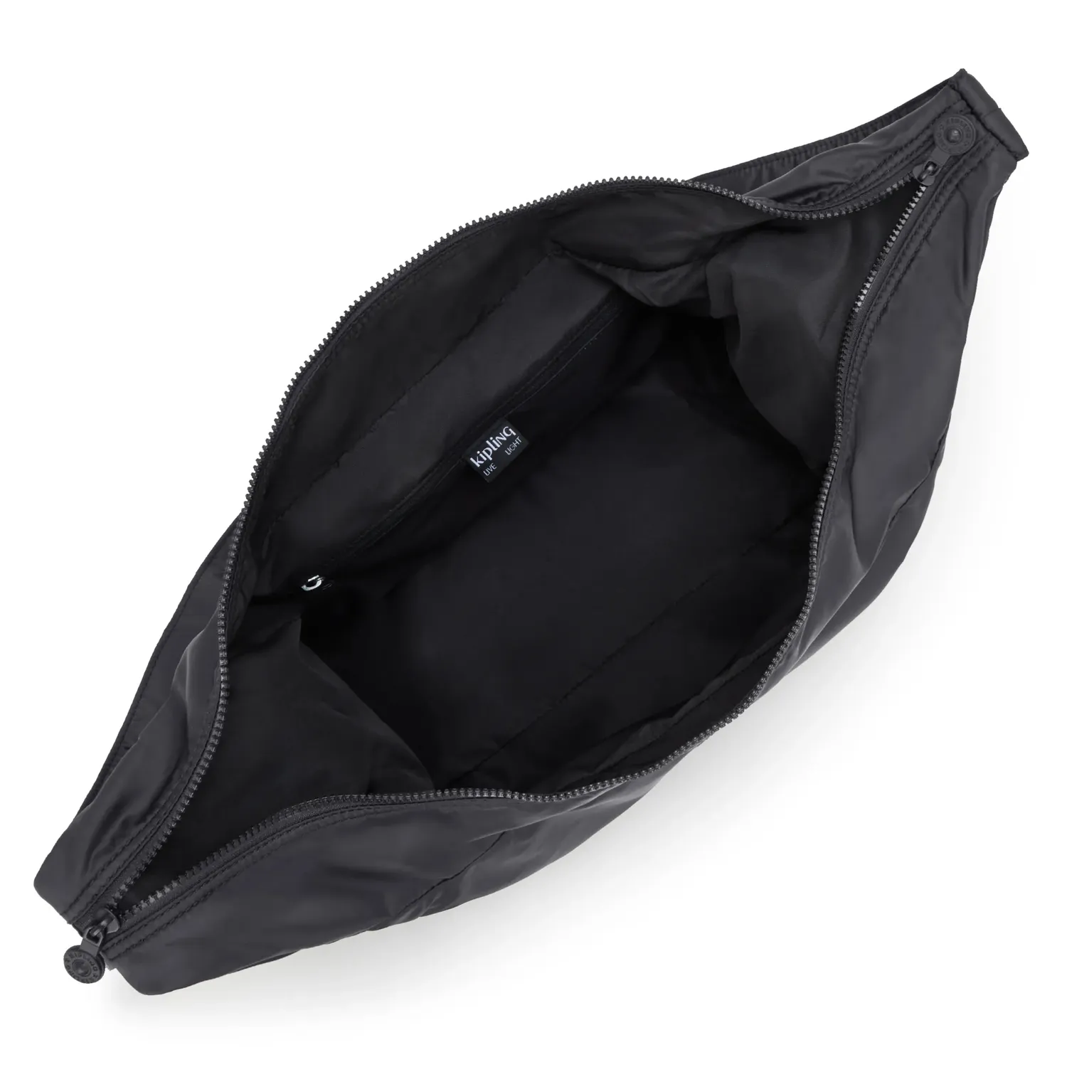 Kipling Gwyn schoudertas Groot Simply Black ruim