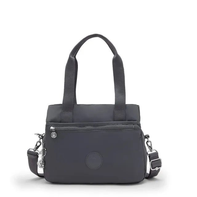 Kipling Elysiana schoudertas Moonlit Slate medium 3-vaks