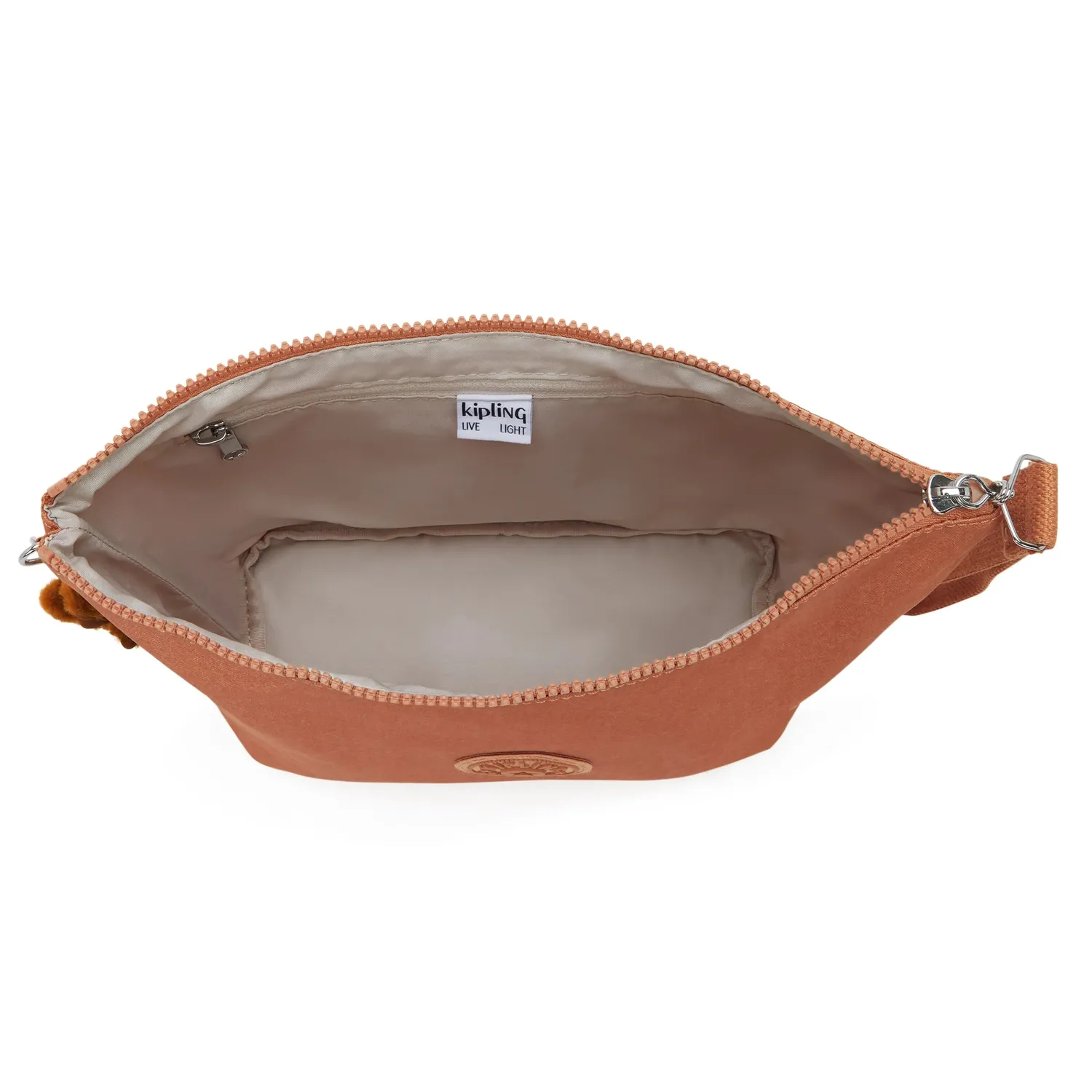 Kipling Naomi Pouch L etui Copper Glimmer groot organizer