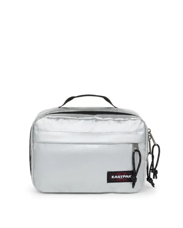 Eastpak Road Kit toilettas Space Silver met haak