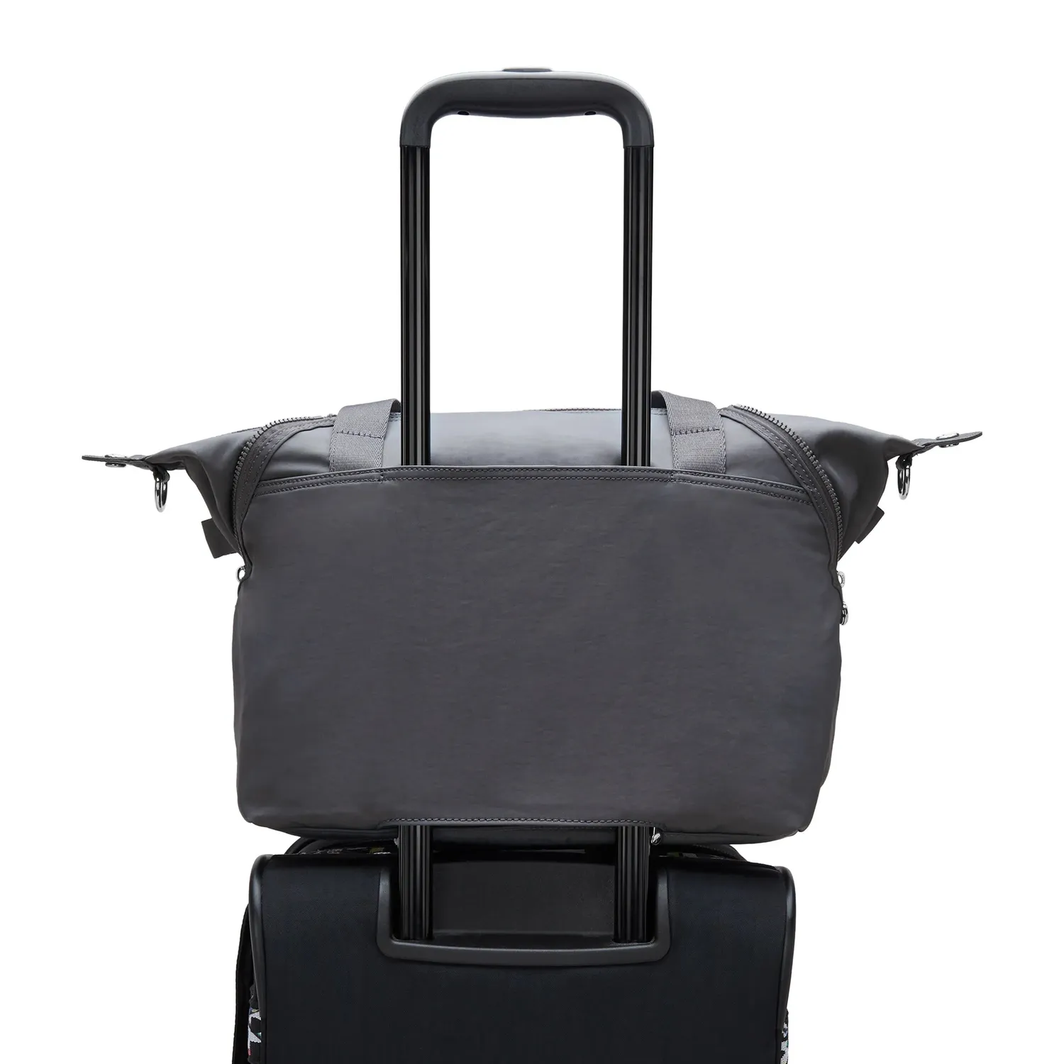 Kipling New Art Duo Pocket Medium tas Moonlit Slate 15"