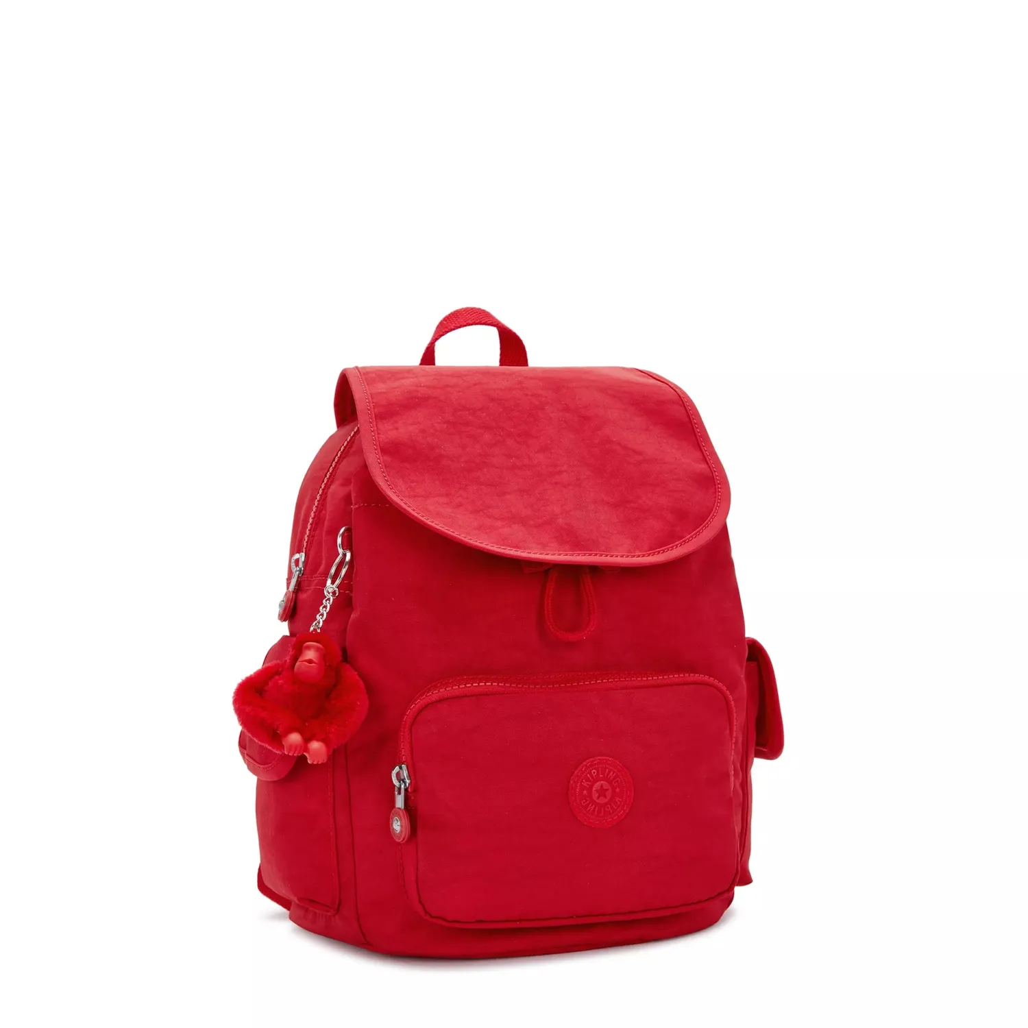 Kipling City Pack S rugzak Klein Red Rouge waterafstotend