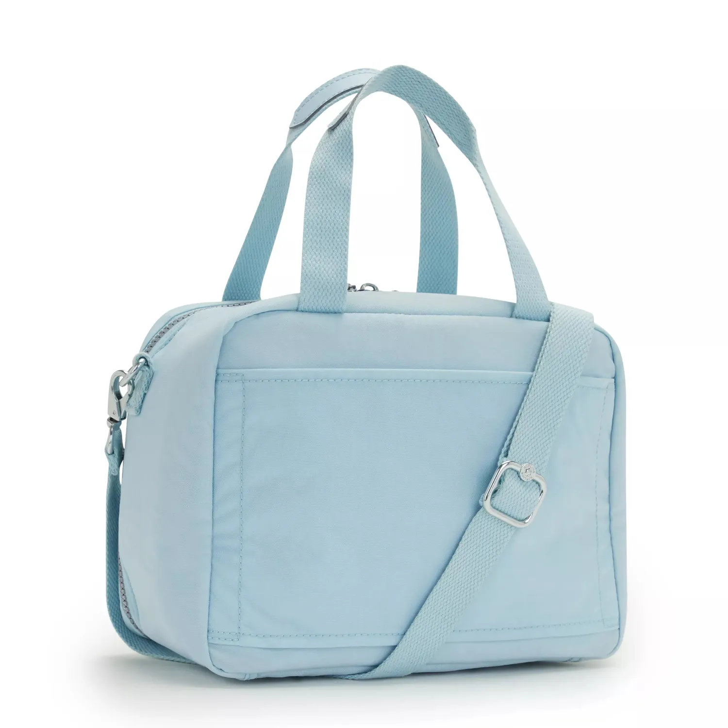 Kipling Miyo lunchtas Groot Bridal Blue geïsoleerd
