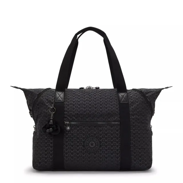 Kipling Art M weekendtas Signature Emb groot print