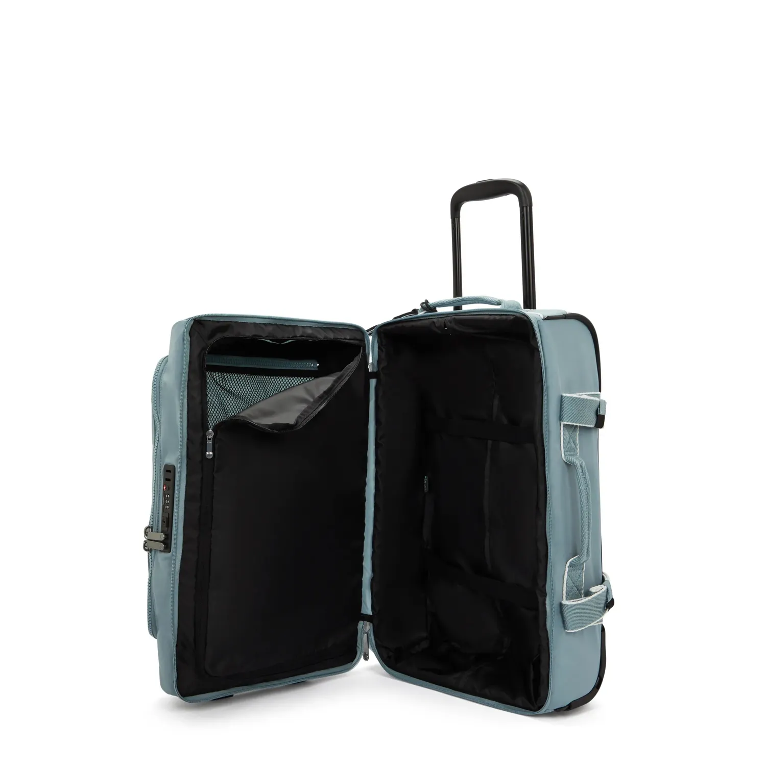 Kipling Aviana S reistas klein Relaxed Grey met wieltjes