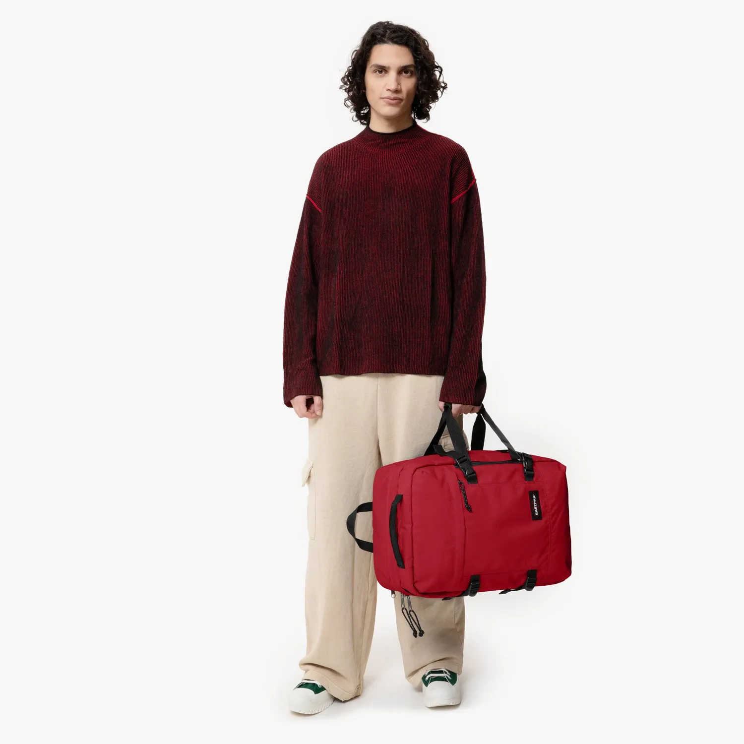 Eastpak Travelpack Large rugzak Scarlet Red nylon