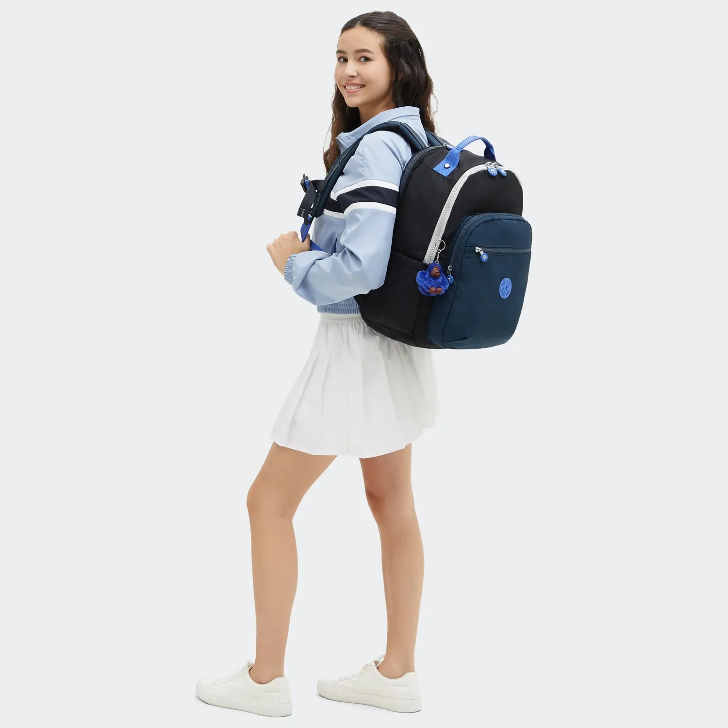 Kipling Seoul College Extra rugzak True Block groot 15 inch