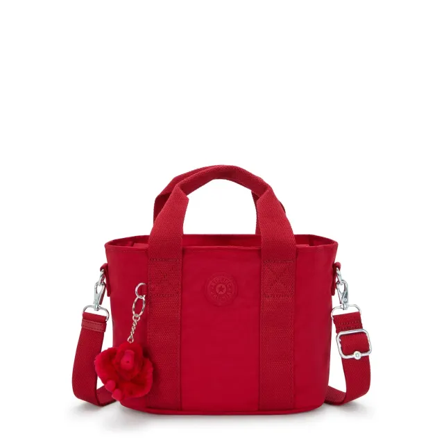 Kipling Minta schoudertas Ruby Red klein 5 liter