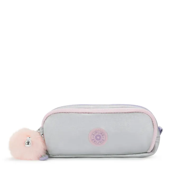 Kipling Gitroy etui Groot Silver Glow Metallic glans