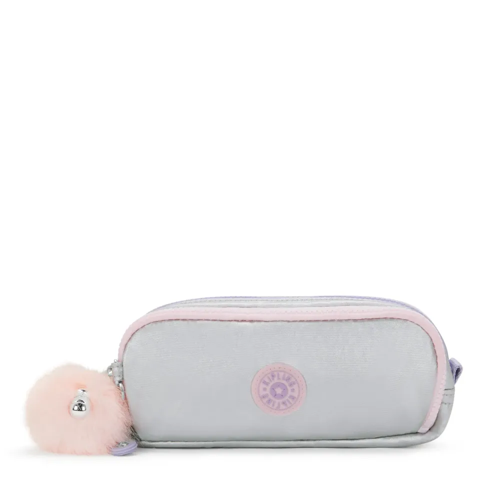 Kipling Gitroy etui Groot Silver Glow Metallic glans