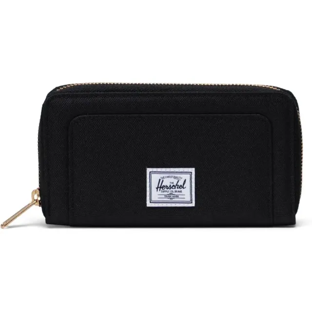 Herschel Thomas portemonnee Black zwart slank