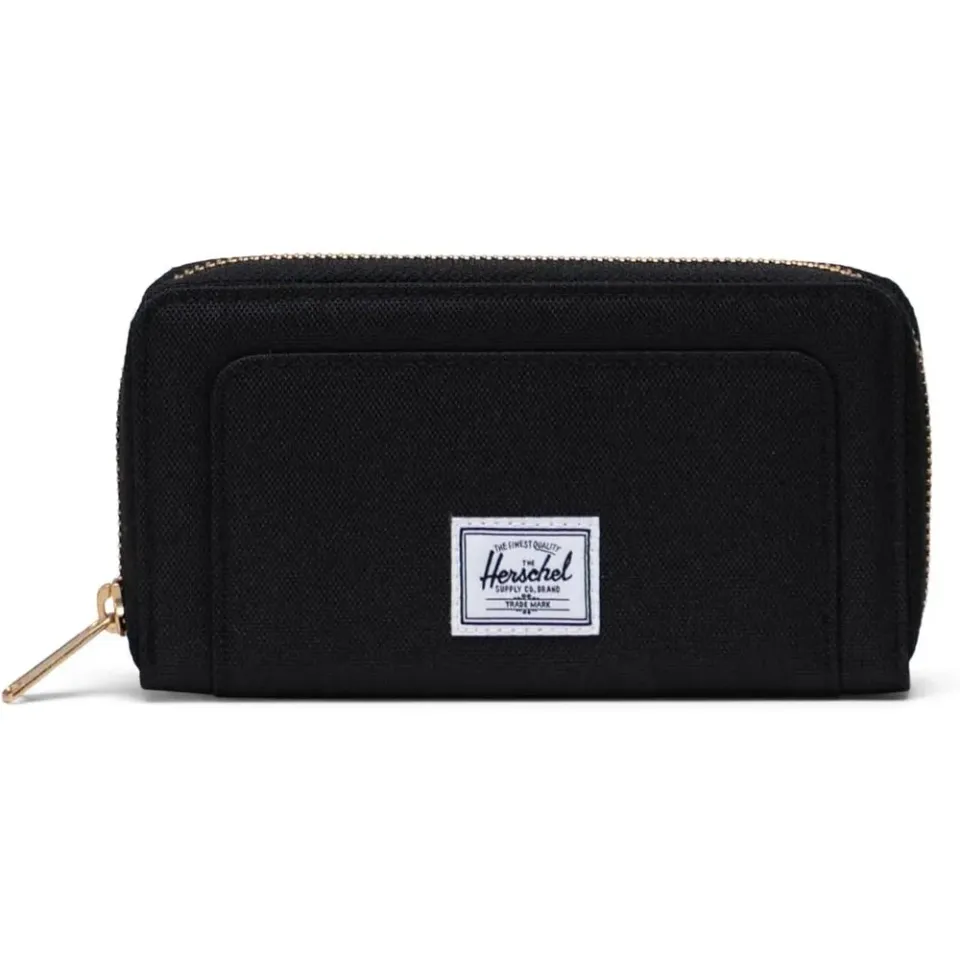 Herschel Thomas portemonnee Black zwart slank