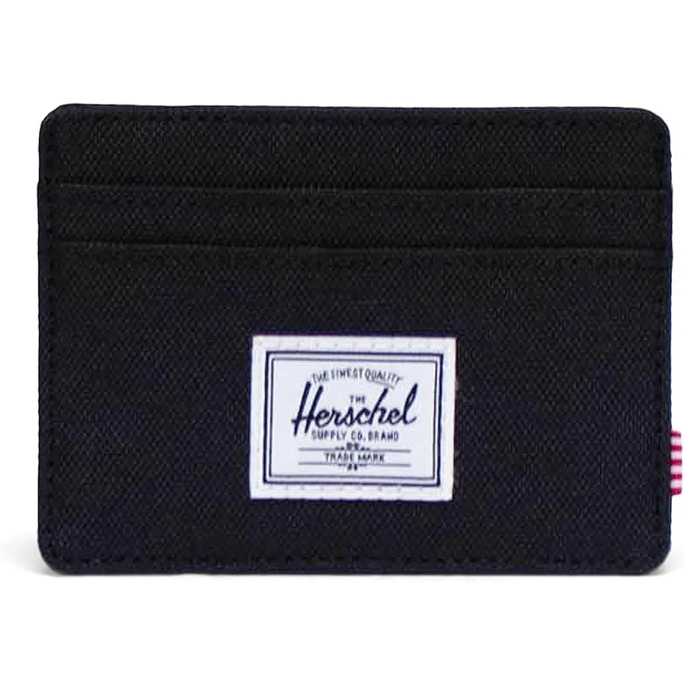 Herschel Thomas portemonnee Black Crosshatch RFID