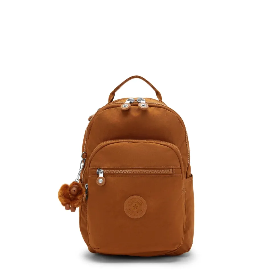 Kipling Seoul S kleine rugzak Stylish Mokka 11 inch