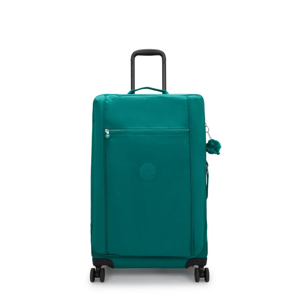 Kipling Jet M reiskoffer medium outspoken green TSA