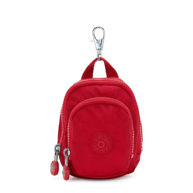 Kipling Mini Seoul portemonnee Ruby Red extra klein